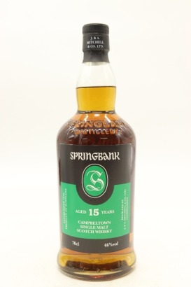 (1) Springbank 15 Year Old 2021 Release Single Malt Scotch Whisky, Campbeltown, 46% ABV