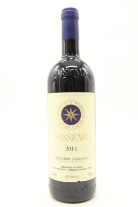(1) 2014 Tenuta San Guido Sassicaia Bolgheri, Tuscany [JR16.5]