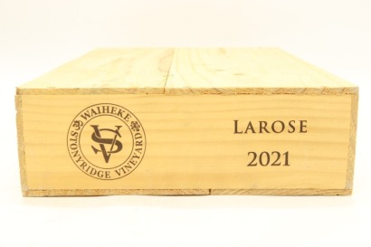(6) 2021 Stonyridge Vineyard Larose, Waiheke Island (OWC) [JR17]