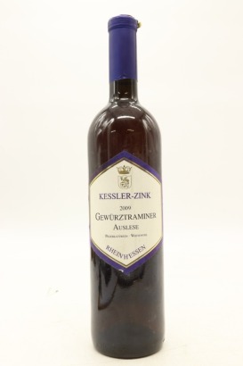 (1) 2009 Kessler-Zink Gewurztraminer Auslese, Rheinhessen