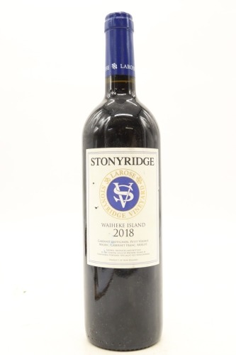 (1) 2018 Stonyridge Vineyard Larose, Waiheke Island