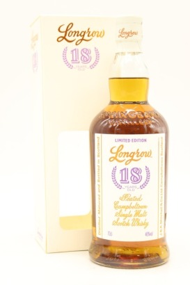 (1) Longrow 18 Year Old 2019 Edition Single Malt Scotch Whisky, Campbeltown, 46% ABV (GB)