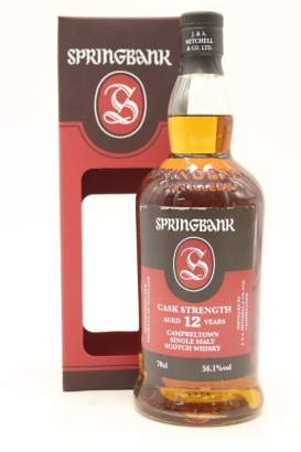 (1) Springbank 12 Year Old Cask Strength 2020 Release Batch 21 Single Malt Scotch Whisky, Campbeltown, 56.1% ABV (GB)