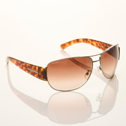 Prada, SPR52G Brown Gradient Sunglasses with Case