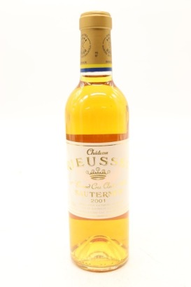 (1) 2001 Chateau Rieussec, Sauternes, 375ml [JR17.5] [WS100]