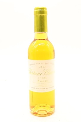 (1) 2003 Chateau Climens, Sauternes - Barsac, 375ml [JR18.5]