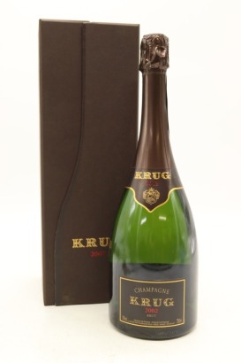 (1) 2002 Krug Vintage Brut, Champagne [JR18.5] [RP97]