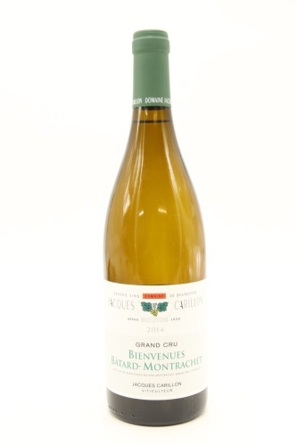 (1) 2014 Domaine Jacques Carillon Bienvenues-Batard-Montrachet Grand Cru, Cote de Beaune [RP97]
