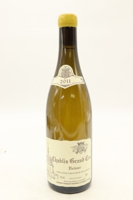 (1) 2011 Domaine Francois Raveneau Valmur, Chablis Grand Cru