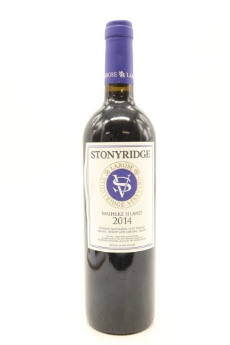 (1) 2014 Stonyridge Vineyard Larose, Waiheke Island