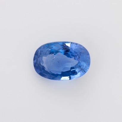 Loose, 1.46ct Oval Cut Blue Sapphire Stone (Unheated)