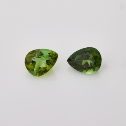 Pair of Loose, 2.00ct Pear Cut Tourmalines