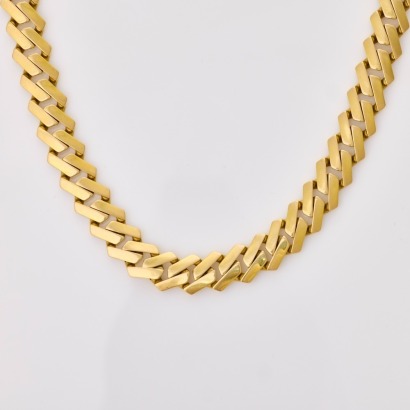 Bayan Jewellery, 10.00ct Yellow Gold, 50cm Monaco Chain Necklace