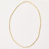 14ct Yellow Gold , 51cm Rope Style Chain - 2