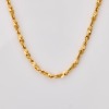 14ct Yellow Gold , 51cm Rope Style Chain