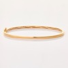 18ct Rose Gold, 1.00ct Diamond Hinged Bangle - 2
