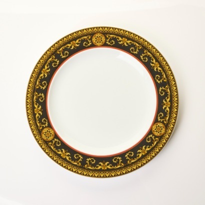 Versace x Rosenthal, Medusa Red, 27cm Dinner Plate with Box