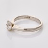 Platinum, Modern, 0.82ct Diamond Solitaire Ring - 2