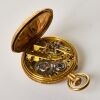 18ct Yellow Gold, 33mm Ladies Half Hunter Fob Watch, circa early C20th - 4