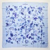 Herm&egrave;s, 100% Silk, Blue Mineraux Scarf