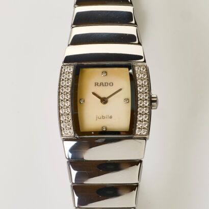 Ceramic, Rado Sintra Jubil&egrave; Diamond Quartz Wristwatch, circa 2007