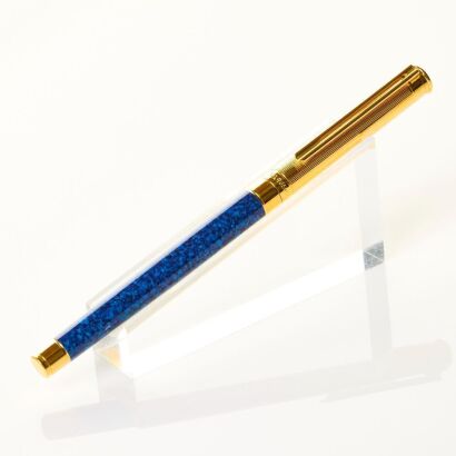 Montblanc, Nobelesse Blue Marbled Resin Rollerball Pen