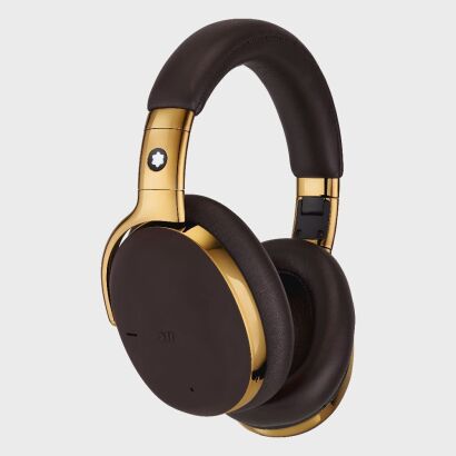 Montblanc, MB 01 Over-Ear Headphones in Brown - As new