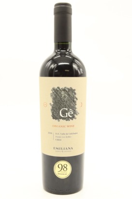 (1) 2018 Emiliana 'Ge' Red Blend, Colchagua Valley