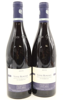 (2) 2019 Domaine Anne Gros Vosne-Romanee Les Barreaux, Cote de Nuits [JR16.5]
