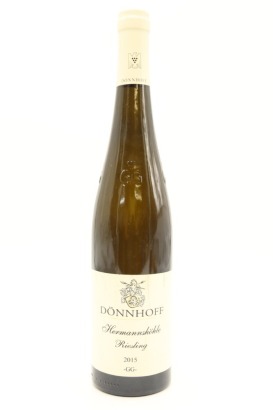 (1) 2015 Weingut Donnhoff Niederhauser Hermannshohle Riesling Grosses Gewachs, Nahe [RP97]