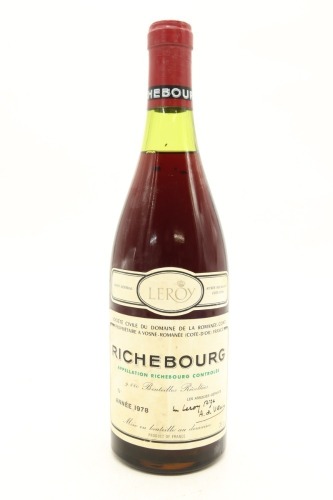 (1) 1978 Domaine de la Romanee-Conti Richebourg Grand Cru, Cote de Nuits [RP98] [JR18]