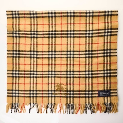 Burberry, 100% Wool Lap Blanket / Throw with Box - As New