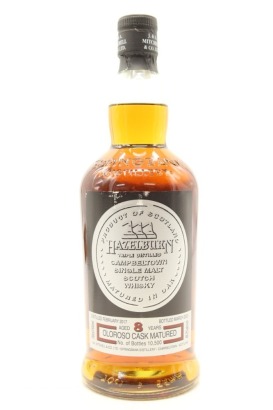 (1) Hazelburn 2017 Vintage Oloroso Cask 8 Year Old 2025 Release Single Malt Scotch Whisky, Campbeltown, 48.2% ABV