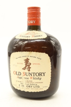 (1) Suntory 'Old Suntory' Extra Special Japanese Blended Whisky, 86 Proof, 750ml, Circa. 1970's