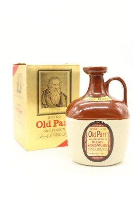 (1) Grand Old Parr De Luxe Blended Scotch Whisky Ceramic Decanter, 750ml, 43% ABV (GB)