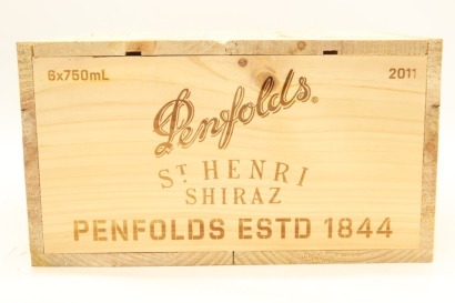 (6) 2011 Penfolds St. Henri Shiraz, South Australia [JR17] (OWC)