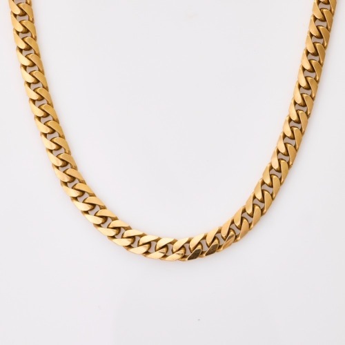 9ct Yellow Gold, 55.5cm Curb Link Necklace