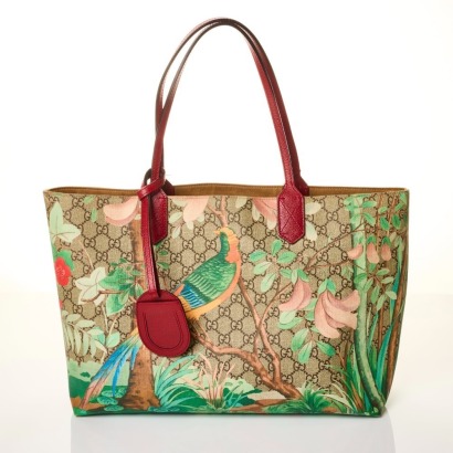 Gucci, GG Supreme Canvas Tian Tote Bag with Box