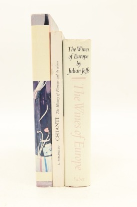 (1) A Collection of European Wine Guide Books