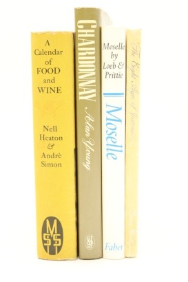 (1) A Collection of Wine Books Featuring Moselle by Loeb & Prittie