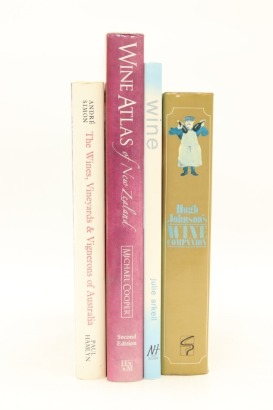 (1) A Collection of Books Including Micheal Cooper Wine Atlas of New Zealand