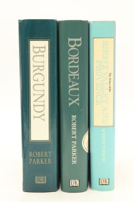 (1) A Collection of The Earlier Editions of Wine Books by Robert Parker