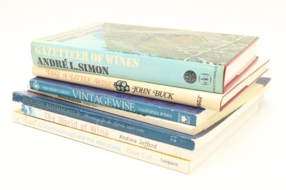 (1) A Collection of Mixed Wine Books