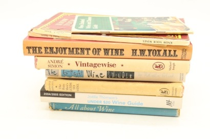 (1) A Collection of Mixed Wine Books