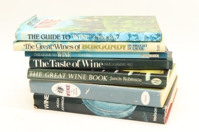 (1) A Collection of Mixed Wine Books