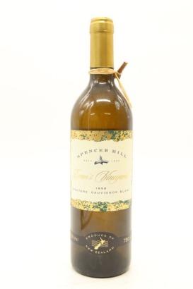 (1) 1998 Spencer Hill Evan's Vineyard Sauvignon Blanc, Nelson