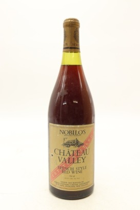 (1) NV Nobilo's Estate Bottled Chateau Valley French Style Red Wine, Auckland