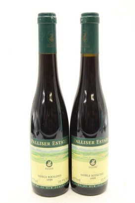 (2) 1999 Palliser Estate Noble Late Harvest Riesling, Martinborough, 375ml