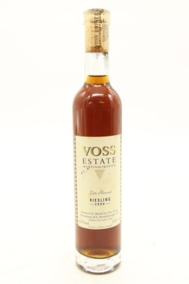 (1) 2000 Voss Estate Late Harvest Riesling, New Zealand, 375ml
