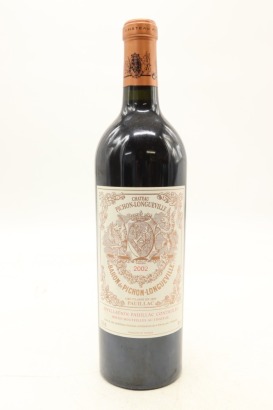(1) 2002 Chateau Pichon-Longueville au Baron de Pichon-Longueville, Pauillac